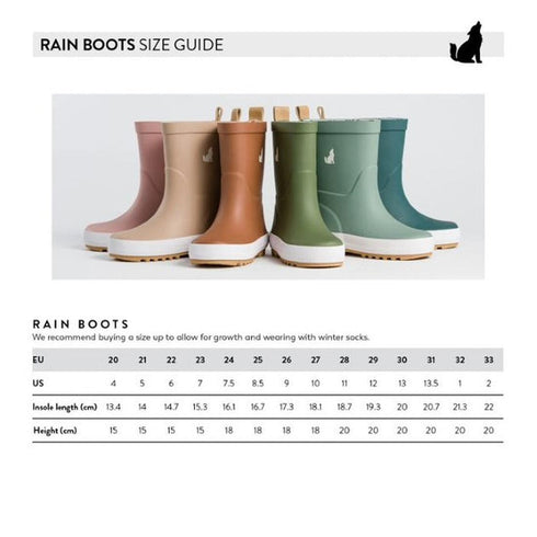 CryWolf Rain Boots Black